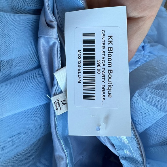 MABLE Light Blue Party Dress - Picture 4 of 5